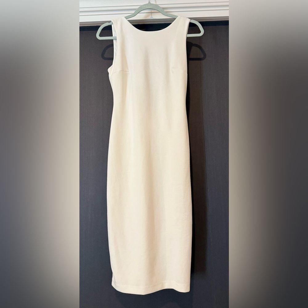 Lulu's Cream Strapless Dress